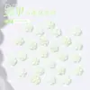 DIY Resina Colorida Flor de Cinco Pétalas Nail Art Joia Celebridade da Internet Estilo Quente Gelo Transparente Estéreo Flor Grande e Pequena Joia de Diamante para Unha