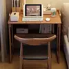 Escritorio Plegable de Madera Maciza Estudiante Hogar Dormitorio Apartamento Pequeño Sencillo Escritorio de Escritura Escritorio de Estudio Oficina Escritorio para Computadora