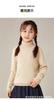 Suéter de cachemira de alta gama para niños, talla mediana y pequeña, para niños y niñas, suéter grueso de cachemira, cuello alto, jersey, base de punto de cachemira, venta al por mayor