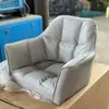 Silla de manicura de lujo ligero para influencer, respaldo, maquillaje, hogar, dormitorio, habitación, tocador, silla de comedor simple, taburete