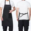 Delantal Publicitario al por Mayor de Fábrica Estilo Nuevo Logo Impreso Impermeable Resistente al Aceite Resistente a las Manchas Regalo de Promoción para Bodega Delantal de Cintura
