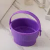 Nuevo Tazón Limpiador de Brochas de Maquillaje, Estante Almacenador de Esponjas de Polvo de Silicona, Artefacto Limpiador de Huevo de Belleza, Herramienta de Secado