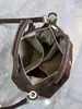 Otoño e Invierno 2025 Nuevo Bolso de Mano Tipo Dumpling de Piel de Vaca Gamuzada de Primera Capa Bolso Cruzado Versátil para Viajes Fábrica de Bolsos de Piel Genuina