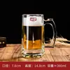 Taza de Té Espesa Resistente a Altas Temperaturas, Vaso para Beber Doméstico, Vaso de Vidrio con Asa, Vaso Transparente para Cerveza, Vaso para Bebidas, Vaso de Agua para Sala de Estar