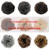 Cabelo real enrolando faixa de cabelo simples preguiçoso saco de cabelo fofo peruca elástica bola cabeça flor cabeça flor cabelo acessórios fábrica atacado
