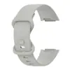 Para Fitbit Charge5/6 Pulseira Esportiva Inteligente Pulseira de Silicone Moda Preto e Branco Pulseira de Pulso de Reposição para Homens e Mulheres