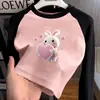 Camiseta Base de Forro Polar Cepillado para Niñas Otoño Invierno Elegante Talla Mediana a Grande Infantil Camiseta de Manga Larga Color Bloque Niña Cuello Redondo Prenda Interior Superior