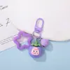 Llavero de estrella de muñeca de fruta de resina de dibujos animados inspirado en la dopamina, amuleto de puerta, accesorio de bricolaje
