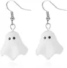 Pendientes de Dibujos Animados de Fantasma Lindos Populares de Venta Caliente Transfronterizos Europeos y Americanos Pendientes para Fiesta de Carnaval de Halloween para Mujeres