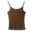 Camisola de Lona para Mulheres, Cor Sólida, Corte Justo, Top sem Mangas, Roupa de Exterior, Moda Sexy para Mulheres