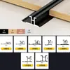 Tira Decorativa de Aleación de Aluminio con Chapa de Madera Tira de Borde Ultra-Delgada en Forma de I 9cm Tira de Microjunta de Aleación de Aluminio en Stock