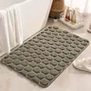 Nueva alfombrilla de suelo de guijarros transfronteriza, alfombrilla cómoda para ducha de baño, alfombrilla absorbente antideslizante para entrada de baño, al por mayor