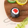 Llavero colgante bestseller transfronterizo impreso en 3D, figura de clicker para dedos de la serie de sushi individual, accesorio para mochila