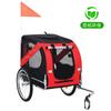 Reboque de Bicicleta Personalizado para Animais de Estimação Reboque de Ciclismo ao Ar Livre Amazon Transfronteiriço Gato e Cachorro Dobrável Empurrável Reboque