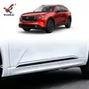 Adequado para modelos Mazda 26, acabamento anti-colisão para porta externa CX-5, acabamento brilhante na carroceria, acabamento em preto piano