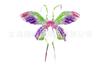 Novo Balão de Asas de Borboleta Balão de Filme de Alumínio Asas de Anjo Aniversário Decoração de Férias Infantil Empurrar Pequenos Brinquedos