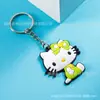 En Stock Fabricante Kt Gato Llavero Colgante Parche Adhesivo Decoración de Llavero Pequeño Regalo Artículos de Regalo al por Mayor..