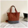 Bolso Cubo Ligero de Nailon para Mujer, Gran Capacidad de Verano, Bolso de Mano para el Trayecto al Trabajo, Bolso Tote Versátil de Hombro Cruzado
