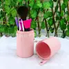 Descubre Estuche Cosmético Cilíndrico Tipo Caja Porta Brochas de Maquillaje Bolsa para Cosméticos Caja Cosmética Cilíndrica Personalizada Bolsa para Brochas de PU Caja de Regalo