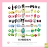 Pingüino, Rana, Kuromi Pegatinas 3D PVC Goma Suave Accesorios Funda de Teléfono DIY Agujero Calzado Amuletos Decoración Pegatinas para Refrigerador