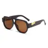 Gafas de Sol Tipo Aviador Retro Europeas y Americanas con Doble Puente, Sensación de Alta Gama, Moda Unisex, Tendencia, Protección Solar al Aire Libre Transfronteriza