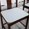 Almofada de Assento de Seda Gelada de Verão para Cadeiras de Madeira, Almofada para Cadeira de Escritório, Assento Refrescante, Tapete para Banqueta, Respirável e Antiderrapante