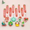 1069 # Papá Noel, Árbol de Navidad, Muñeco de Nieve, Reno, Iglú, Adornos de Goma Suave, Regalos para Fiesta de Navidad, Regalos de Navidad