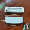 Accesorios de pieza de cubierta superior de cerámica para urinario con sensor de colgar, cubierta para urinario de pie, panel decorativo de cubierta para urinario, envío gratis