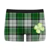 Roupa Íntima Masculina Série São Patrício Europeia e Americana Transfronteiriça Boxer Brief Casual Masculino com Estampa Digital 3D