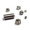 Fabricante de Ningbo Produce Inserciones de Tornillo de Alambre de Acero 302 Inserciones de Tornillo de Tres Agujeros Ranuradas Personalizadas Según Dibujos [