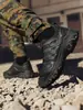 Zapatos de Senderismo Casuales de Moda para Exteriores de Talla Grande Transfronterizos Antideslizantes Resistentes al Desgaste Botas Tácticas Botas de Senderismo para Exteriores Zapatos para Entrenamiento Moral