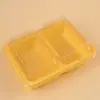 Caixa de Embalagem Blister para Assar, Confeitaria, Biscoito, Lanche de PP de Grau Alimentício, Bandeja Interna, Fábrica Personalizada, PET