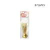 Juego de Cubiertos de Acero Inoxidable Transfronterizo 6 Piezas Enbolsado Comida Occidental Hotel Cuchillo y Tenedor Dorados para Steak Supermercado Juego de 6 Piezas/24 Piezas