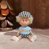 Nuevo Mini Muñeco de Papa de 14cm Ropa para Muñeca Mia Española Conjunto de Ropa para Vestir Tirantes Lindos