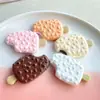 Comida y juego, mordedura de chocolate, paleta, accesorios de resina, crema, pegamento, adornos de bricolaje, carcasa de teléfono móvil, accesorios para el cabello, material colgante