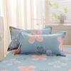 Sábana de una pieza engrosada de sarga, sábanas lijadas, dormitorio de estudiante, cama individual, funda nórdica doble sencilla de estilo nórdico para las cuatro estaciones