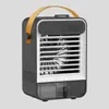Ventilador Portátil Transfronteiriço, Ventilador de Mesa com Borrifador Refrescante Portátil, Ventilador com Suporte de Espelho de Maquiagem, Ventilador de Ar Frio
