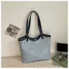 Bolso de axila grande de estilo coreano, casual y relajado, bolso tote simple elegante, bolso de hombro, novedad primavera 2026