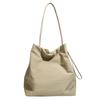 Bolso de Mujer 2026 Nuevo Coreano de Nicho Bolso Cubo Tela de Nylon Bolso de Viaje Bolso Tote de Gran Capacidad Bolso de Hombro para Mujer
