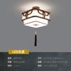 Luz de Pasillo Antigua China Luz de Corredor Luz de Entrada Madera Maciza China Pequeña Luz de Techo led Iluminación de Balcón Estilo Chino