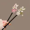 Nuevos Accesorios de Horquilla de Lirio del Valle Estilo Chino para Mujeres, Horquilla, Palillo para el Cabello, Aleación, Estilo Antiguo, Sensación de Alta Gama, 2026, Cheongsam, Floral, Hanfu
