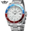 Nuevo reloj mecánico casual para hombre t-winner8066 Reloj mecánico de negocios Reloj mecánico de volante para hombre