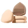 Esponja de Maquiagem Mousse Rubycell Marshmallow Macio Formato de Escudo Não Absorvente de Pó Uso Duplo Beauty Blender