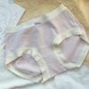 Ropa Interior de Algodón Crema para Mujer Antibacterial Transpirable Cintura Media Algodón para Bebé Dulce Braguitas sin Costuras de Niña Japonesa
