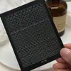 Adesivos para Manicure Francesa Vazados Designs Pintados por Spray Estrela de Cinco Pontas Cruz Laço Decorações para Unhas Venda por Atacado