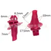 Clip de Fijación para Placa Protectora de Puerta Adecuado para Piezas de Coche Toyota Prado Clip de Guardabarros 75881-60010