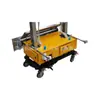Máquina Enlucidora de Pared Automática Pequeña Construcción Cemento Polvo Seco Decoración de Interiores Ajustable Autopropulsada Eléctrica