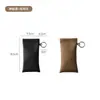 Estuche Sencillo para Gafas de Sol con Paño Espejo, Portátil para Viajes, Bolsa de Almacenamiento para Gafas de Cierre Automático con Bolsillo Integrado para Colgar Gafas
