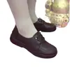 Zapatos de cuero sin cordones para mujer 2026 zapatos de otoño para madres, de suela blanda, cómodos, antideslizantes, casuales, versátiles, adecuados para mujeres de mediana edad y mayores
