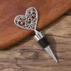 Tapón de Vino Creativo en Forma de Corazón Tapón de Vino Tapón de Vino Tapón de Aleación de Zinc Aleación de Amor Tapón para Vino Tinto